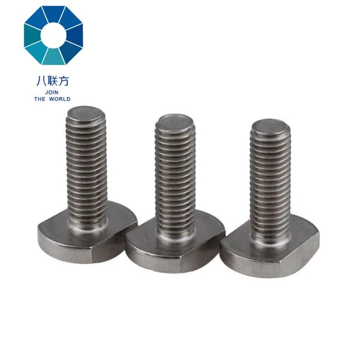 Carbon Steel Material T Slot Hammer Head Bolt