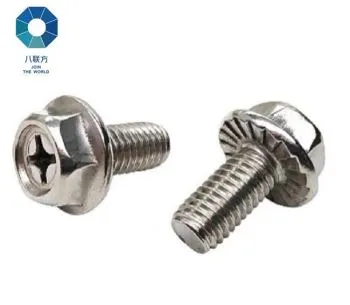 A2 DIN6921 Palang Flange Baut Bergerigi Lintas